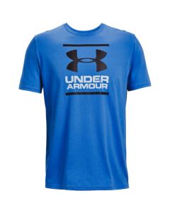 Under Armour Foundation T-Shirt Men blau-schwarz